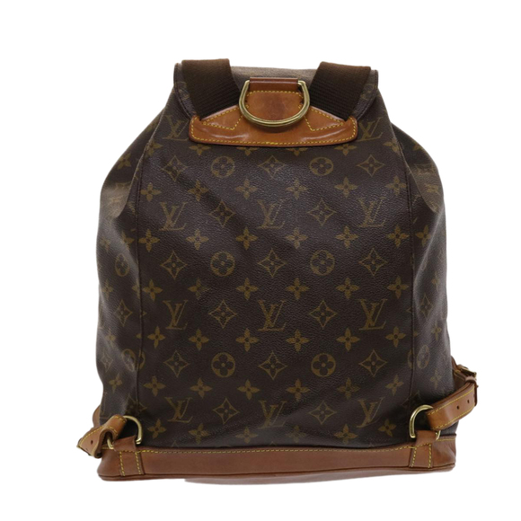 LOUIS VUITTON Monogram Montsouris GM Backpack M51135 LV Auth yk7608 - Picture 2 of 16